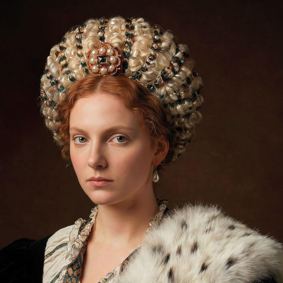 ritratto idealizzato di Isabella dEste ritratto idealizzato di Isabella dEste